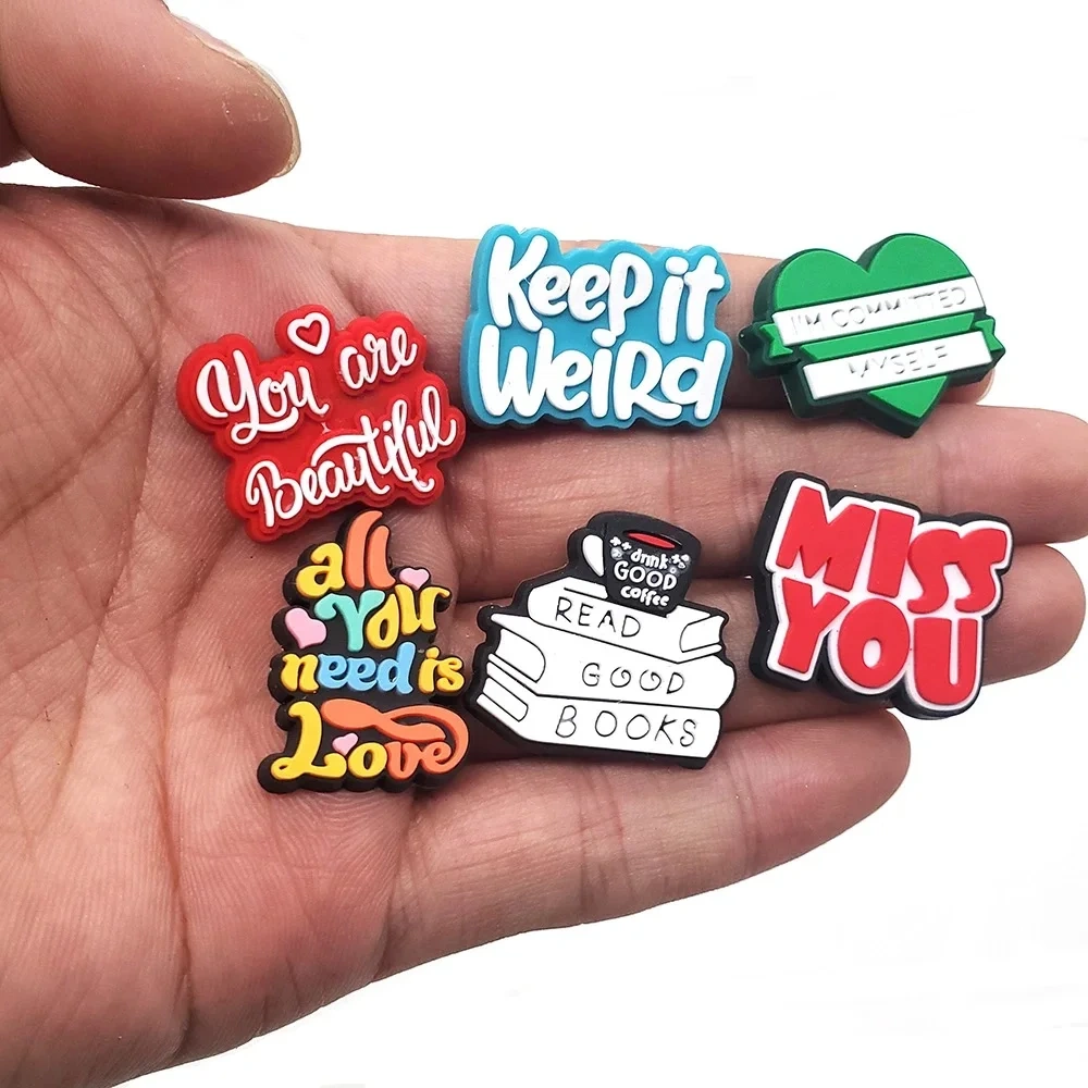 Custom PVC Mini Cute Animals Letter Shoe Accessories Wholesale Shoes Charms Designer Shoe Charm New Arrival