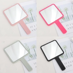 Square Makeup Mirror Handheld Vanity Mirror Hand SPA Salon Makeup Vanity Cosmetic Compact Mirror for Women