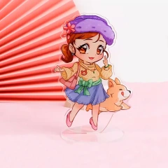 Custom Printed Acrylic Standee Anime Kpop Cartoon Acrylic Standee Keychain Plastic Transparent Clear Standee Acrylic Led light
