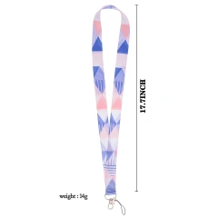 Minimalist Series Neck Strap Lanyards for Keys ID Card Gym Cell Phone Straps USB Badge Holder DIY Phone Hanging Rope Lanyard