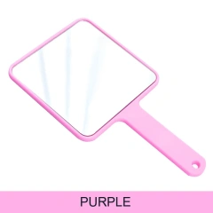 Gold Mini Small Hand Square Pocket Mirror Tiles Custom Handheld Makeup Mirror With Logo