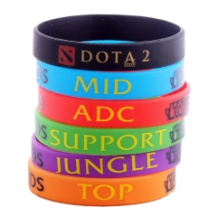 Promotion Wide Printing No Excuses Qr Code Gospel Silicone Bracelet Glow Silicone Bracelet Glitter Silicone Wristband
