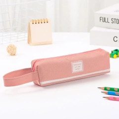 Wholesale Pencil Cases Bags With Custom Logo Cute Cartoon Girl Beautiful Pencil Bag School Pencil Bag Canvas