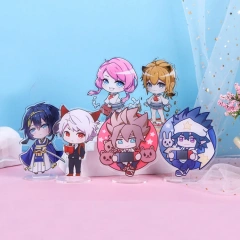 Custom Acrylic Standee Display Clear Stand Cartoon Figure Acrylic Standee Anime Plastic Key Chain Acrylic Keychain