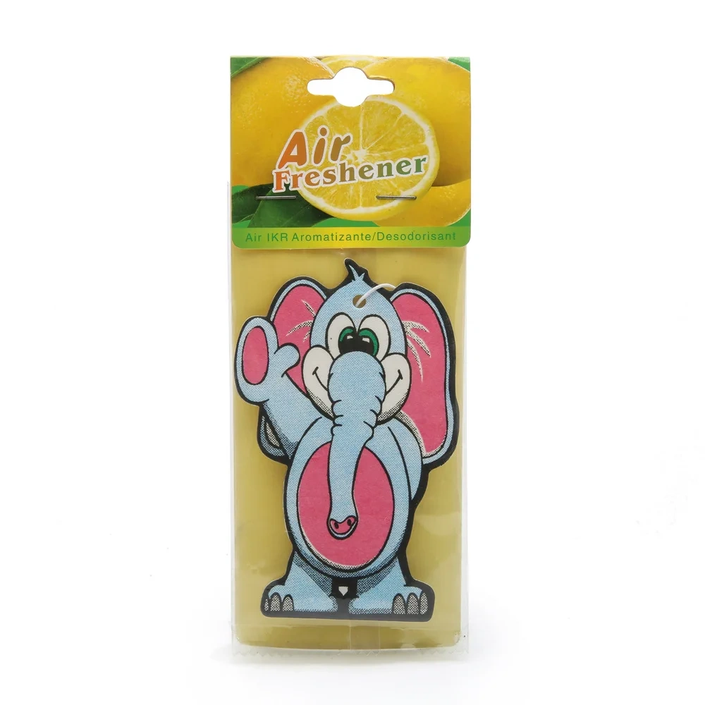 Customized Logo All Scents Refresh Paper Car Air Freshener Air Fragrance Promotional Car Shaped Paper Car Air Fresheners