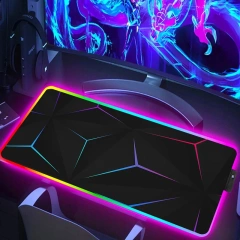Promotional Rubber Mouse Pad Wholesale Gaming rgb Mouse Pad Led rgb Mouse Pad Custom Print Logo Mousepad Sublimation Blank