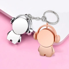 Wholesale Custom USB Flash Drives Key Chain Promotion Gifts Keychain USB Cable Type-c USB Stick With Logo