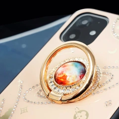 Glitter Magnetic Smart Phone Case Manufacturing Sublimation Blank Phone Case Shockproof