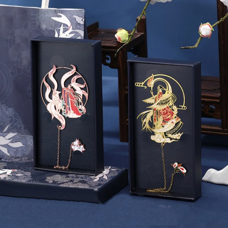 Personalized Bookmark Maker Custom Brass Bookmark Metal Enamel Sublimation Cat Kpop Promotional Bookmarks Custom