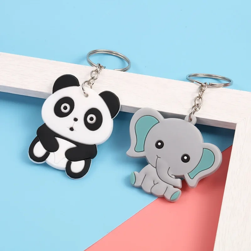No Minimum Free Sample Pvc Logo Custom Made Keychain Soft 3d Personalized Kpop Personalized Anime Custom Rubber Keychain