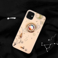 Glitter Magnetic Smart Phone Case Manufacturing Sublimation Blank Phone Case Shockproof