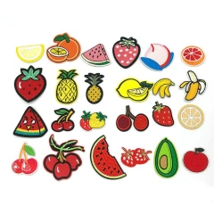 Wholesale Custom Chenille Patch For Clothes Animal Logo Heart Woven Iron On Embroidered Patches Custom Embroidery Patch Badge