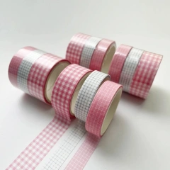 NO MOQ Japanese Washi Tape Wholesale HolographicAnime Cartoon Custom Washi Tape Printing Pet Cute Washi Tape Manufacturer
