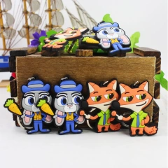 Cheap Custom Cute 3D PVC Keychain Colors Printing Silicone Rubber Keyring Soft PVC Keychains
