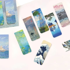 Magnetic Bookmarks Wholesale Sublimation Kawaii Magnetic Bookmarks Custom Metal Chain Bookmarks Logo
