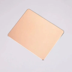 Aluminium Mouse Pad Manufacturer Blank Sublimation Waterproof Custom Size Aluminium Mouse Pad With Custom Logo Printed