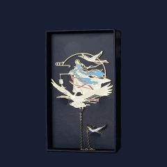 Personalized Bookmark Maker Custom Brass Bookmark Metal Enamel Sublimation Cat Kpop Promotional Bookmarks Custom