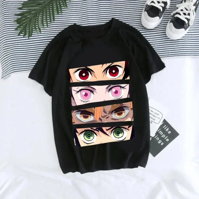 Wholesale Anime t-shirt for men Cheap Cotton Ladies Plain t shirt Printer 2025 White Graphic Customized t shirt Logo Anime Style