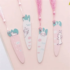 Promotional Bookmarks Anime Printing Cute 3d Animal Dog Sublimation Bookmarks Blanks Wooden Bookmark Custom