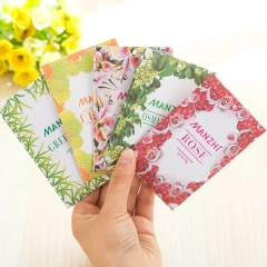 Wholesale Eco-friendly Scented Car Air Freshener Paper Customization Logo Hanging Card Promotion Car Air Freshener Custom