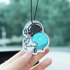 Wholesale Personalised Car Air Fragrance Custom Smell Shape Hanging Paper Car Freshener Custom Car Air Freshener