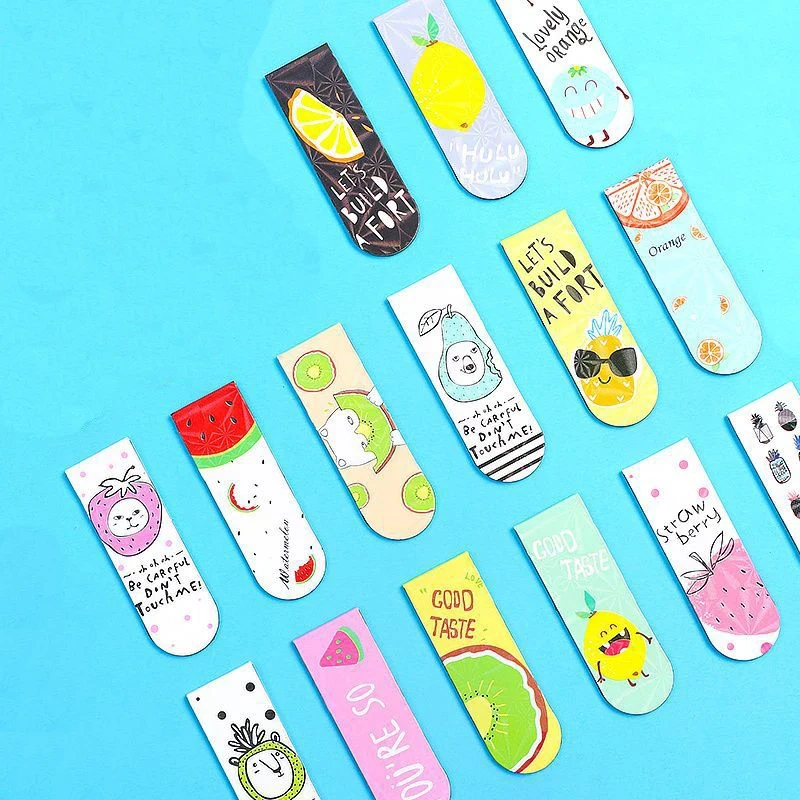 Blank Bookmarks Wholesale UV Sunflower Metal Stainless Steel Lettering Magnetic Bookmark Custom Painted Bookmark