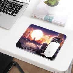 Custom Anime Mouse Pad Sublimation RGB Large Gaming Mouse Pads XXL Tempered Glass Mouse Pad Custom Logo