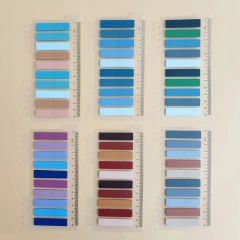 Personalized Wholesale Transparent Memo Pad Cute Waterproof Clear Sticky Notes Custom Transparent Sticky Notes With Logo