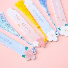 Promotional Bookmarks Anime Printing Cute 3d Animal Dog Sublimation Bookmarks Blanks Wooden Bookmark Custom