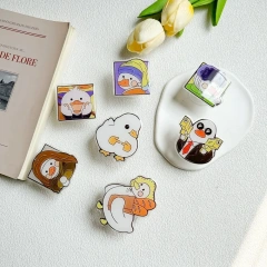 Wholesale Sublimation Phone Grip Cute Cartoon Anime Mobile Phone Grip Holder Logo Custom Acrylic Phone Grip