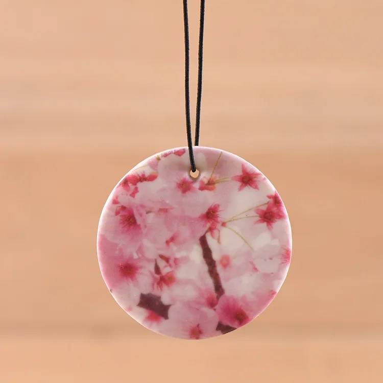 Promotional Car Accessories Perfume Hanging Scented Cute Custom Smell Paper Car Shaped Air Fresheners For Car Wash Shop