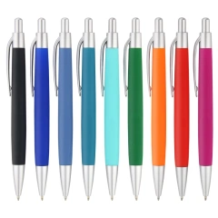 Promotion Metal Roller Plastic Ballpoint Pen Wholesale Cheap Printing Ball Point Pen Custom With Logo