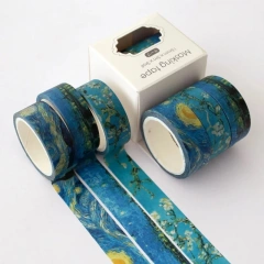 NO MOQ Custom Washi Tape Cute Grid Solid Color Basic Style Masking Tape For Stickers Scrapbooking DIY Photo Album Diary