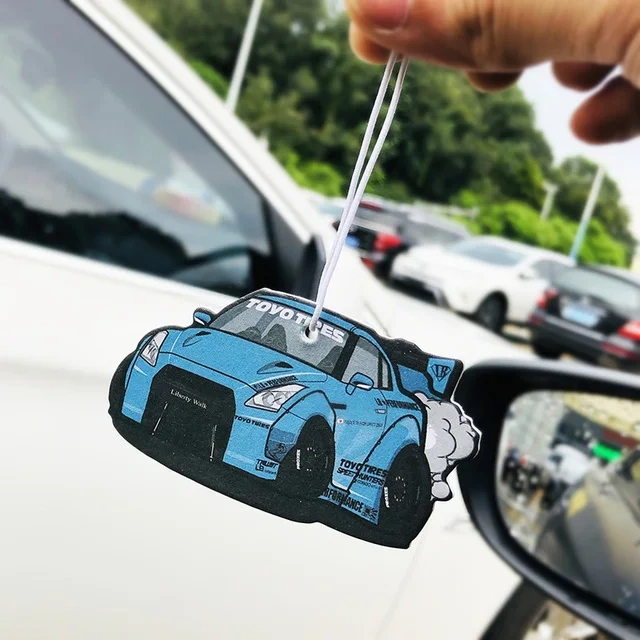 China Factory Custom Logo Cheap Personalis Paper Car Air Freshener Wholesale Promotion Hanging Sublimation Car Freshener For Car