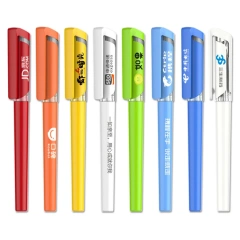Promotional Gifts Printed Ball Pen Cheap Blue Black Custom Advertising Hotel Ballpoint Pen Plastic With Logo