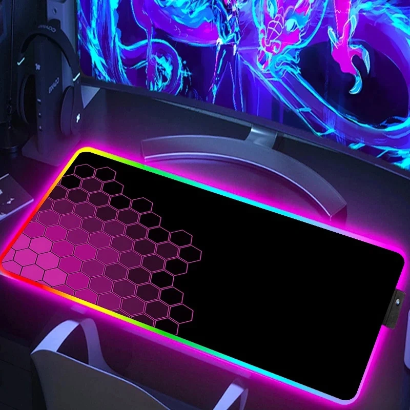 High Quality Mousepad RGB Large Gaming Mouse Mat Logo Customized Printing Rubber Mouse Pad XXL Mouse Pad Sublimation