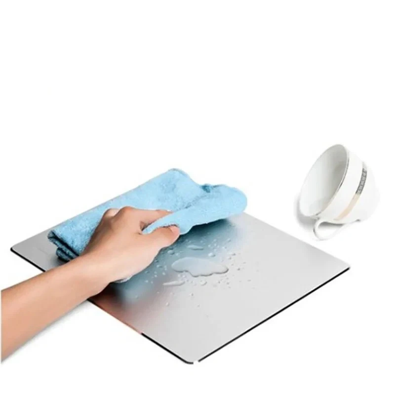 Aluminium Mouse Pad Manufacturer Blank Sublimation Waterproof Custom Size Aluminium Mouse Pad With Custom Logo Printed