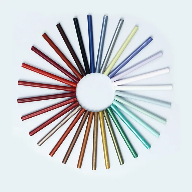 85 Colors 13.5*1cm Sealing Wax Beads Wax Seal Beads Wax Seal Sticks For Stamp