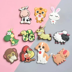 Wholesale Custom Embossed Soft pvc Fridge Magnet 3d Souvenir Gift Silicone Rubber Fridge Magnet Cute Refrigerator Magnet