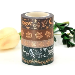 Low MOQ Cute Pet Washi Tape Stickers Custom Printed Washi Tape Wholesale Japanese Style Washi Tape Custom Printing