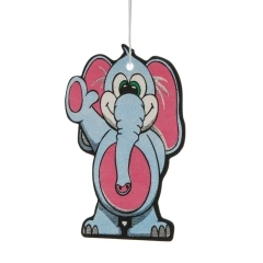 Customized Logo All Scents Refresh Paper Car Air Freshener Air Fragrance Promotional Car Shaped Paper Car Air Fresheners