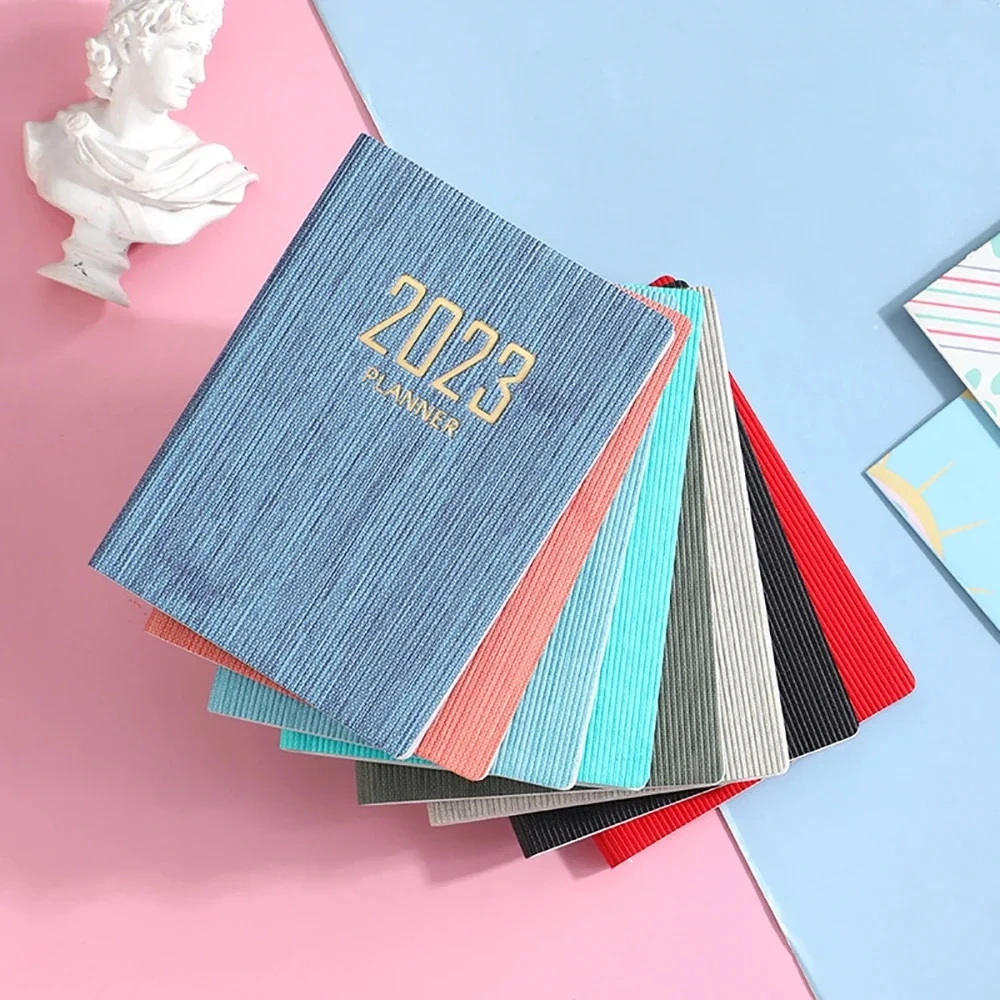 Portable Pocket Notepad Daily Weekly Agenda Planner Notebooks Stationery Office School Supplies Notebook Custom Logo