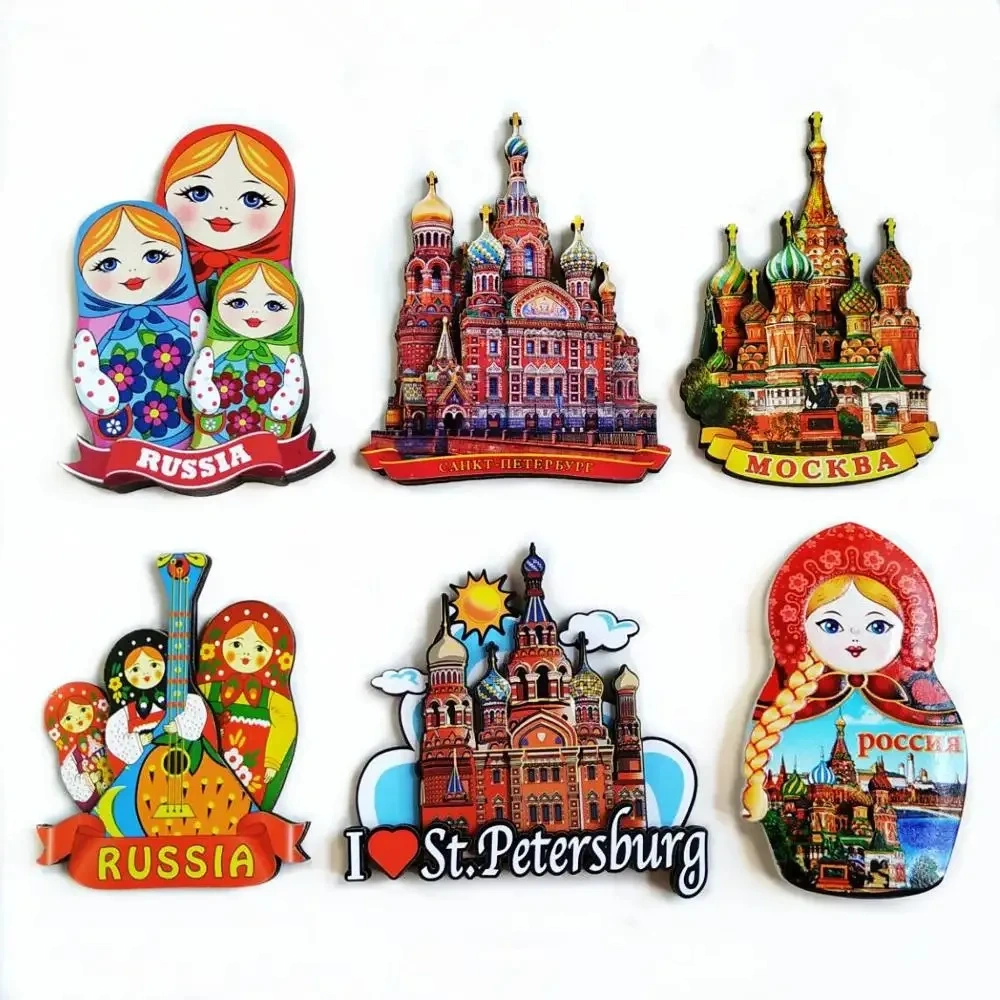 Custom Wooden Fridge Magnets Promotional Wood Fridge Magnet Souvenir Gift Wood Paper Magnet Fridge Tourism Souvenirs