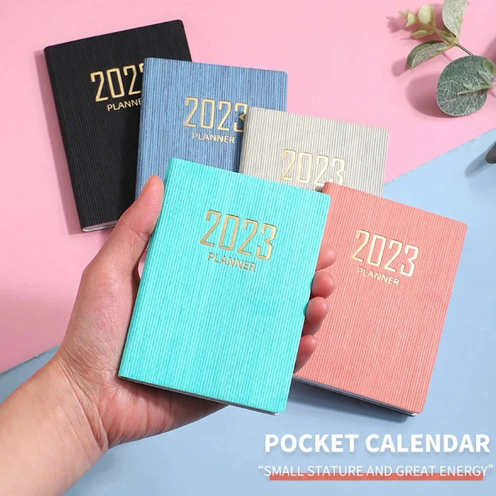 Portable Pocket Notepad Daily Weekly Agenda Planner Notebooks Stationery Office School Supplies Notebook Custom Logo