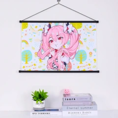 Custom Poster Anime Posters Self-adhesive Wall Art Retro Posters For Home Paper Sticker Kawaii Room Decorative Painting