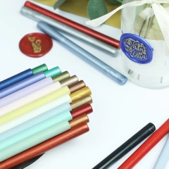 85 Colors 13.5*1cm Sealing Wax Beads Wax Seal Beads Wax Seal Sticks For Stamp