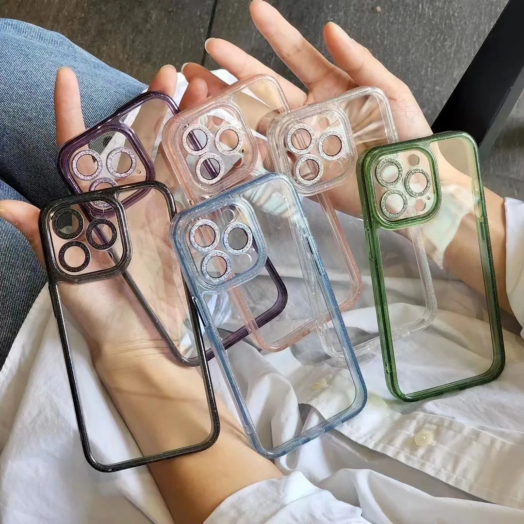 Custom Logo Clear Phone Case Silicone Anime Phone Case 111/12/13/14 Pro Max Mobile Cell Phone Cases Luxury For Iphones