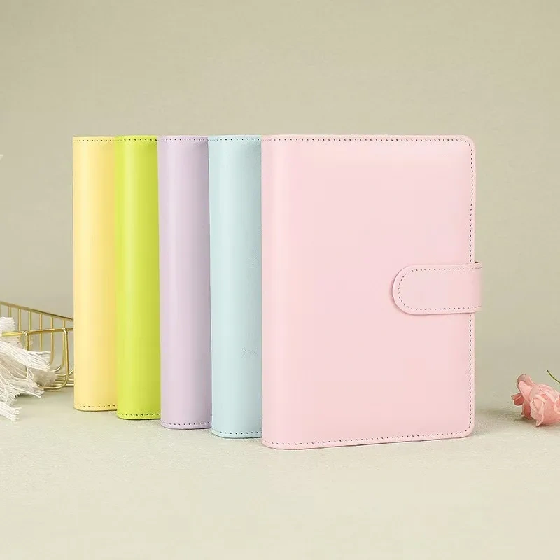 Promotional Journals Leather Notebook Gift Set Cute Diary Notebook For Students A6 A5 Notebook Custom Logo