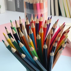 Custom Pencils Standard Cute School Colour Pencil Set Wooden Lead Drawing Colored Pencils For Children