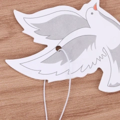 No Minimum China Wholesale Custom Paper Air Freshener Car Perfume Make Your Own Logo Luxury Air Freshener Hanging